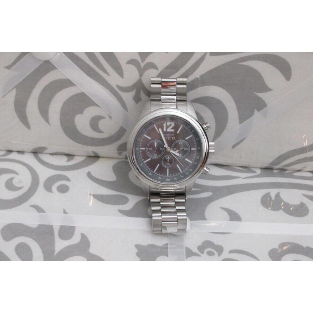 Invicta Aviator 49mm Multi Function Stainless Bra… - image 1
